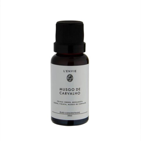 Óleo Aromatizante Concentrado Musgo de Carvalho Lenvie 20ml