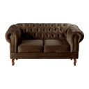 Ver imagem 2 de Sofá 2 Lugares Decoração Sara Recepção Dom Pedro Chesterfield