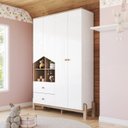 Ver imagem 2 de Guarda-Roupa 4 Portas 2 Gavetas Yuri Espresso Móveis