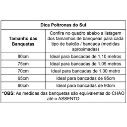 Kit 2 Banquetas alta para cozinha Empilhável preta assento em linho cor preto - Poltronas do Sul - 6