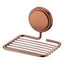 Ver imagem 2 de Saboneteira de Parede Fixação Por Adesivo Para Banheiro em Aço - Wp Connect Cobre