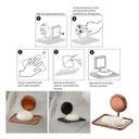 Ver imagem 7 de Saboneteira de Parede Fixação Por Adesivo Para Banheiro em Aço - Wp Connect Cobre