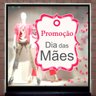 Adesivo Para Vitrine Dia Das Mães 18-Extra Grande 122x95cm - 1