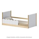 Ver mais imagens de Cama Reversível Montessoriano com Cerquinha Dupla New Garden Casatema MadeiraOriginals Marrom/Branco