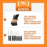 KIT - Faqueiro Plenus 6 Peças + 1 Faqueiro 9 Peças Plenus Preto - Tramontina - 2