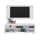 Ver imagem 6 de Rack Retrô com Painel para TV até 65" Multimóveis Flórida FG3133 Branco