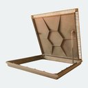 Ver imagem 1 de Tampão 80x80 Rebaixada com Grelha Piscinas Tampa Casa Máquinas Piscina Fendi