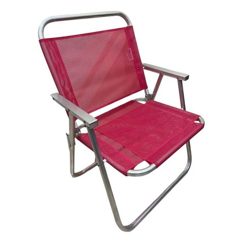 Cadeira de Praia Conforto Oversize 140kg Sanete Ronchetti