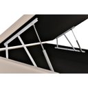 Ver imagem 3 de Cama Box Baú Viúva Corino Bege 128x188x42