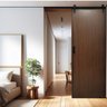 Porta de Madeira Celeiro Sobrepor 215x90cm Melamínica Mdf Ultra Mgm - 1
