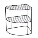 Ver imagem 3 de Organizador de Pratos Prateleira para Armário Preto Fosco