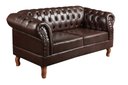 Ver imagem 4 de Conjunto Sofá Chesterfield Lugares 2 Poltronas Dom Pedro Marrom