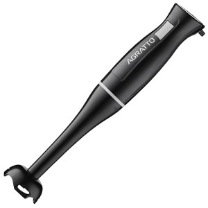 Mixer Processador Batedor Triturador 3 em 1 Elétrico Portátil 200w Preto Agratto Amix01-01 Amix01 Pr
