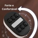 Ver imagem 5 de Massageador Corporal Vibraçao Aquecimento Alivia Dor Tensao Muscular Lesao Costas Ombros Articulaçao