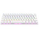 Ver imagem 6 de Teclado Gamer Arena 60% Rgb Switch Brown Branco T-dagger