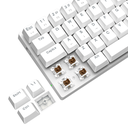 Ver imagem 4 de Teclado Gamer Arena 60% Rgb Switch Brown Branco T-dagger