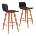 Ver imagem 4 de 2 Meia Banquetas Línea Bancadas Ilha Gourmet Cobre C/ Preto