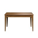 Ver imagem 2 de Mesa de Jantar Addar 135cm para 4 Lugares – Base em Madeira Maciça e Tampo MDF Canella