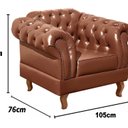Ver imagem 5 de Conjunto Sofá Chesterfield 2 Lugares 2 Poltronas Dom Pedro