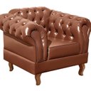 Ver imagem 4 de Conjunto Sofá Chesterfield 2 Lugares 2 Poltronas Dom Pedro