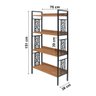Estante Média 76cmx150cm 4 Prateleiras Beta - 4