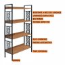 Estante Média 76cmx150cm 4 Prateleiras Beta - 5