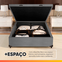 Ver imagem 5 de Cama Box com Baú Casal com 38cm de Altura com Pé Prince