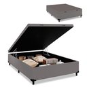 Ver imagem 3 de Cama Box com Baú Casal com 38cm de Altura com Pé Prince