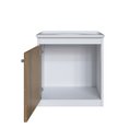 Ver imagem 2 de Gabinete de Banheiro com Espelheira Arizona 44cm com Pia Embutida Yescasa