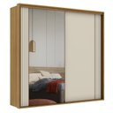 Ver imagem 3 de Guarda-roupa Imperium 100% MDF2 Portas com Espelho