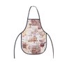 Avental de Cozinha Lavanderia Estampado Impermeável Café - 1