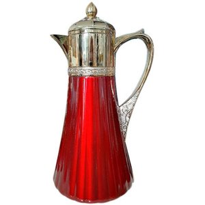 Garrafa Térmica Vermelho e Dourado - 700ml Prime Home Decor