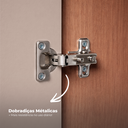 Ver imagem 7 de Balcão Multiuso 2 Portas Due Freijó/Nude