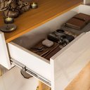 Ver imagem 2 de Aparador Sala de Estar ou Jantar Cairo C/ 2 Gavetas C/ Pés de Ferro - Lukaliam Móveis