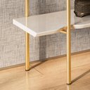 Ver imagem 3 de Aparador Sala de Estar ou Jantar Cairo C/ 2 Gavetas C/ Pés de Ferro - Lukaliam Móveis