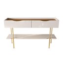 Ver imagem 7 de Aparador Sala de Estar ou Jantar Cairo C/ 2 Gavetas C/ Pés de Ferro - Lukaliam Móveis