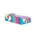 Ver imagem 3 de Cama Infantil com Colchão Unicórnio Arco-íris 100% Mdf para Quarto Infantil