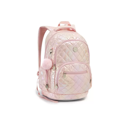 Mochila Costas G Matelasse Juvenil Feminino Color Up Seanite