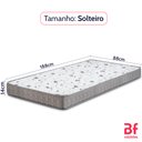 Ver imagem 2 de Colchão Solteiro Espuma D28 Hipoalergênico 88x188x14cm Bf Colchões
