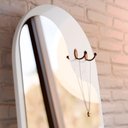 Ver imagem 5 de Toucador Penteadeira com Espelho 1 Gaveta Organic Branco - Ej Móveis