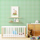 Ver imagem 1 de Papel de Parede Xadrez - Várias Cores - Verde Menta