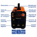 Ver imagem 5 de Inversor para Solda - SMIG150-220 Volts - INTECH MACHINE
