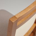 Ver imagem 6 de Cadeira para Sala de Jantar Madeira Maciça com Tela Lisa Fenix