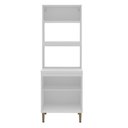 Ver imagem 2 de Paneleiro Torre Quente 70cm com 3 Portas e 2 Nichos 2416 Yescasa Branco