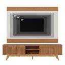 Ver imagem 4 de Rack com Painel para Tv 75 Polegadas Ripado 4 Portas Fortaleza e Nilo