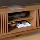 Ver mais imagens de Rack com Painel para Tv 75 Polegadas Ripado 4 Portas Fortaleza e Nilo