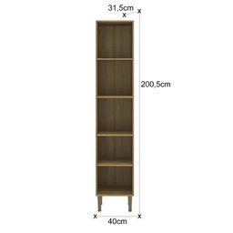 Armário Paneleiro 40cm com 2 Portas 2417 - 3