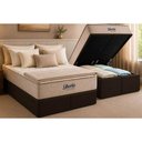 Ver imagem 1 de Cama Box Baú Crc Queen +Colchão Molas Ensacadas Libertá Inovaflex 158