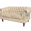 Ver imagem 4 de Conjunto Sofá Chesterfield 2 Lugares 2 Poltronas Dom Pedro