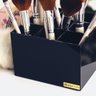 Organizador de Pincel Maquiagem Fortune em Acrílico Preto - 3